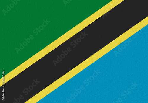 Tanzania paper flag