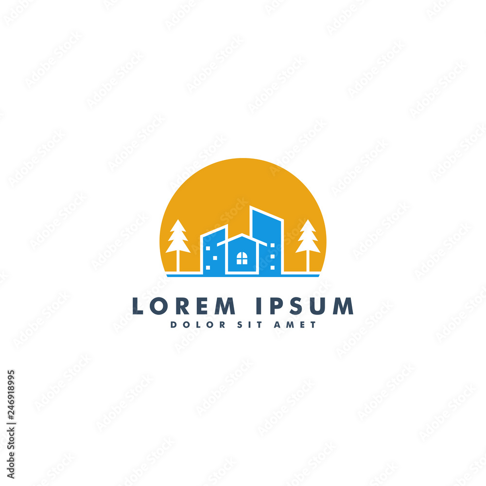 Home building icon, house sign and symbol design vector illustration Home building icon, house sign and symbol design vector illustration