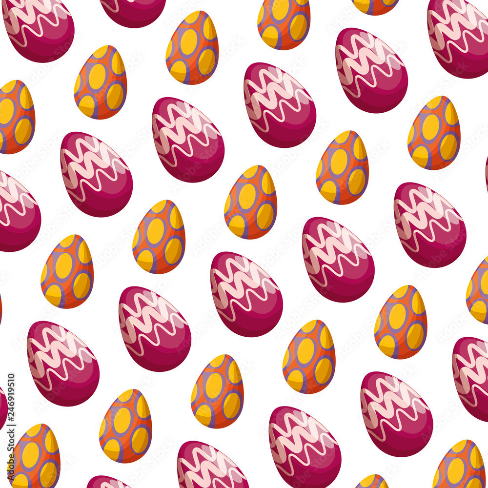 eggs painted happy easter pattern background eggs painted happy easter pattern background