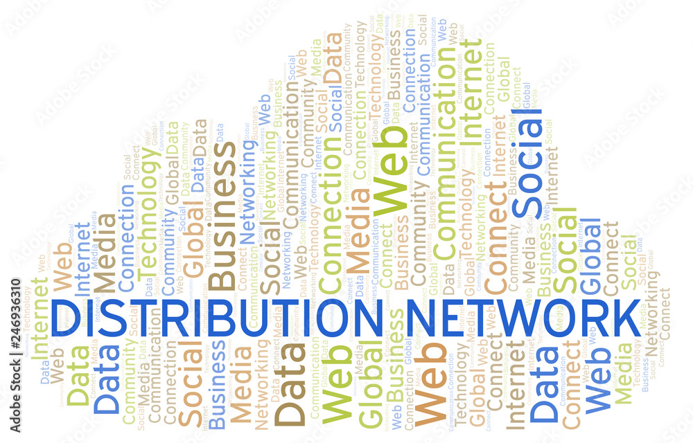 Distribution Network word cloud. Distribution Network word cloud.