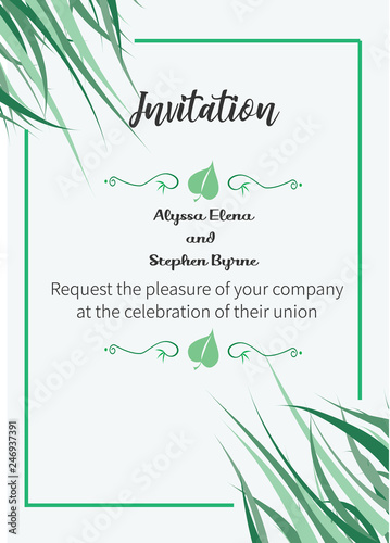 Modern Invitation Card Design