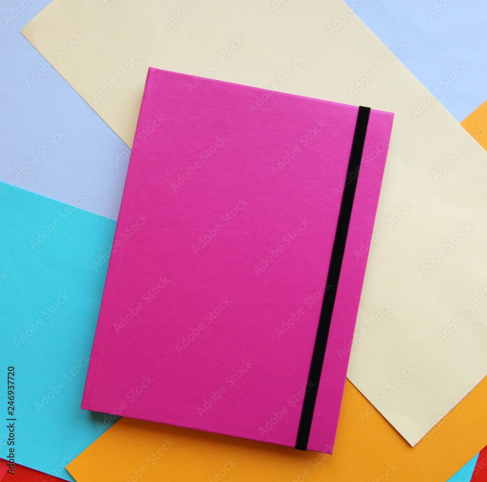 Sketchbook notebook paper color photo Sketchbook notebook paper color photo