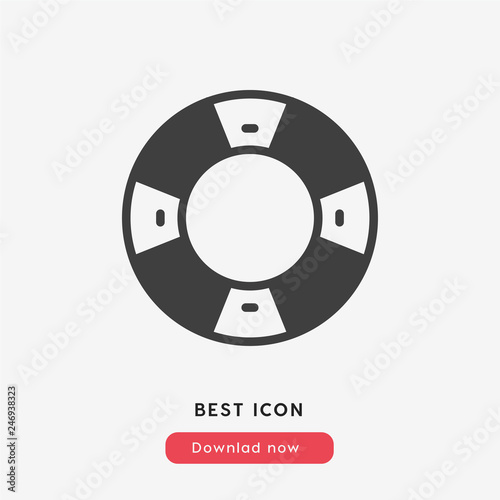 life saver icon vector