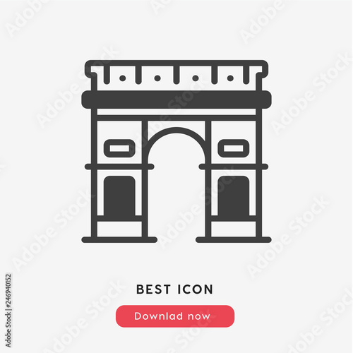 mumbai icon vector