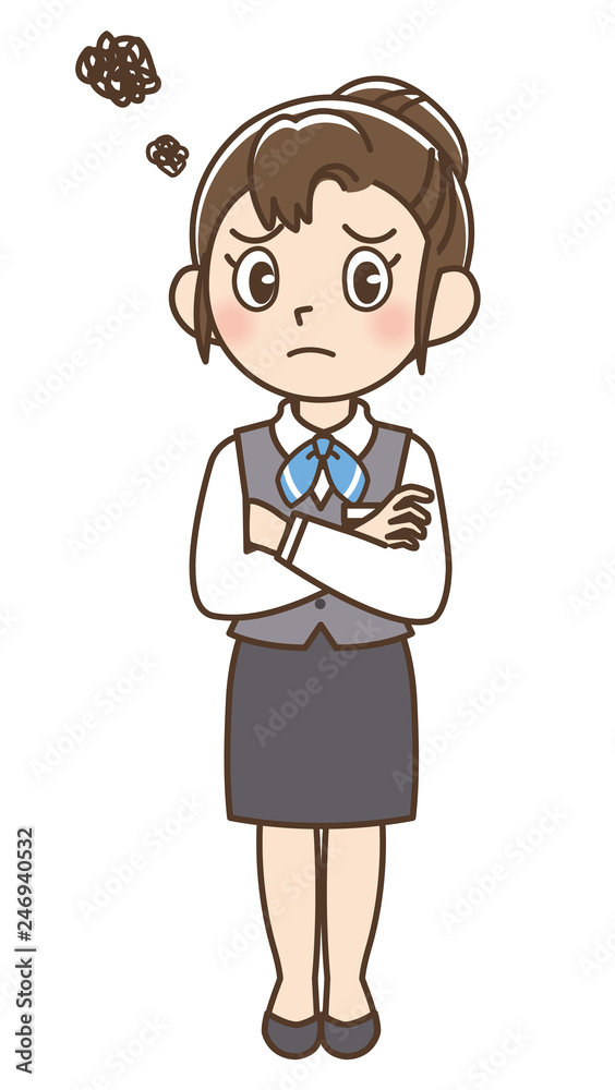 ビジネス 制服 腕組み ビジネス 制服 腕組み