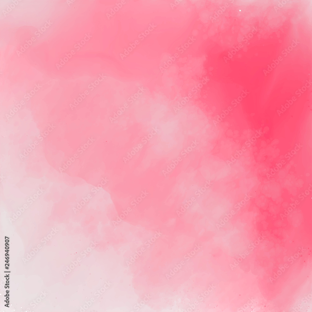 abstract pink stylish watercolor texture background
