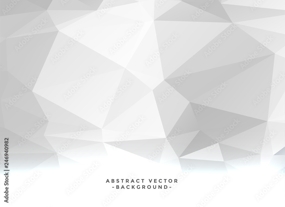 white low poly geometric background white low poly geometric background