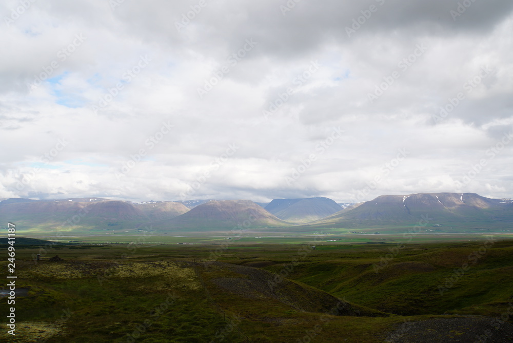 view of mountains - Iceland