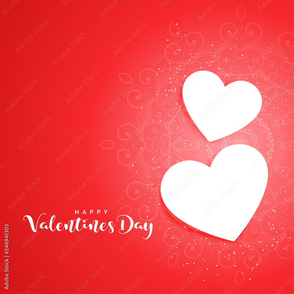 beautiful red background with white hearts beautiful red background with white hearts