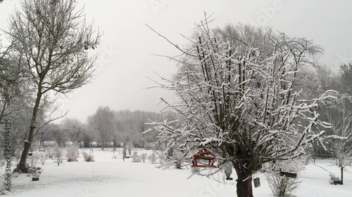 Tomber la neige 