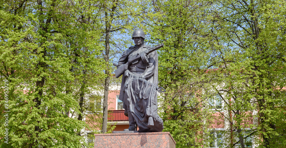 Mass grave and the Eternal Flame are located on Labor Square in Gomel. The intersection of Lenin Avenue with Internatsionalnaya Street. The memorial is one of the main attractions of the city. Mass grave and the Eternal Flame are located on Labor Square in Gomel. The intersection of Lenin Avenue with Internatsionalnaya Street. The memorial is one of the main attractions of the city.