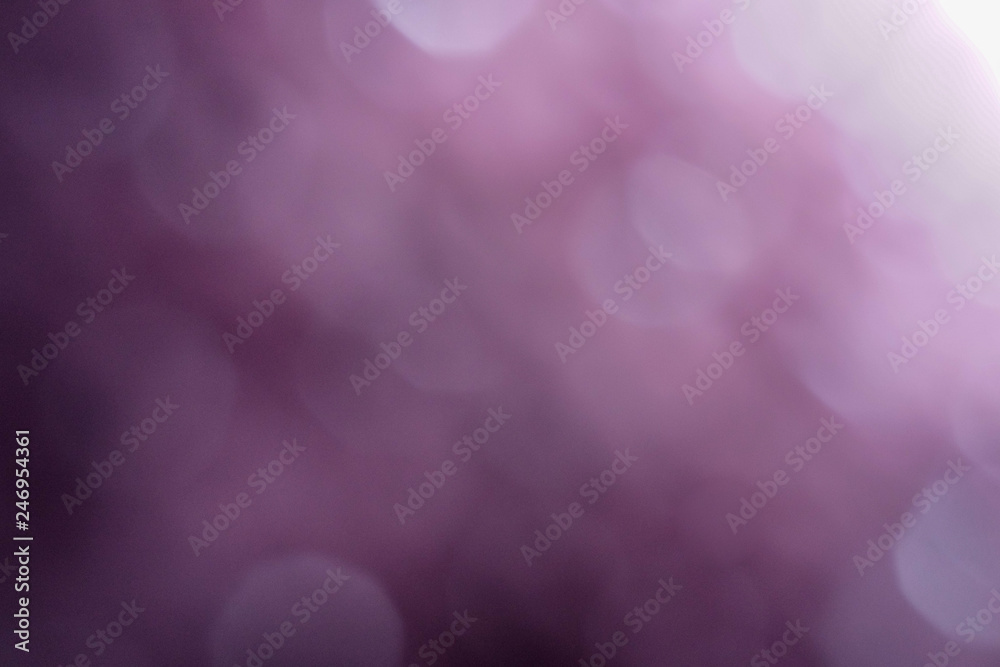 Purple bokeh lights background