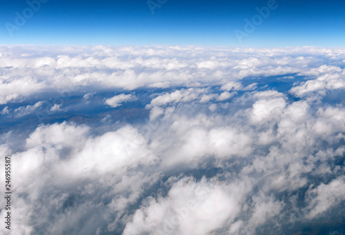 Fototapeta Naklejka Na Ścianę i Meble -  View from an airplane