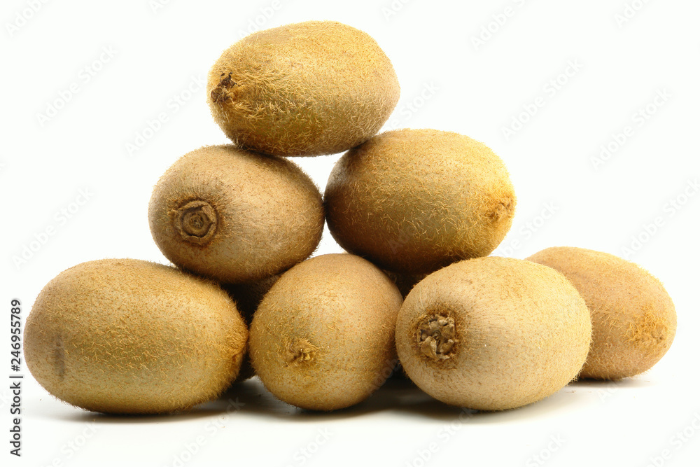 Fototapeta premium Stack of Kiwi Fruits