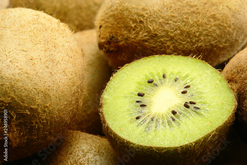 Kiwi Fruits Closeup