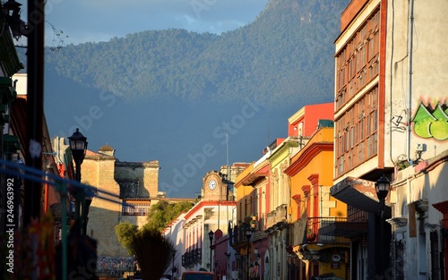 Fototapeta Naklejka Na Ścianę i Meble -  Unique Streets of Oaxaca, Mexico