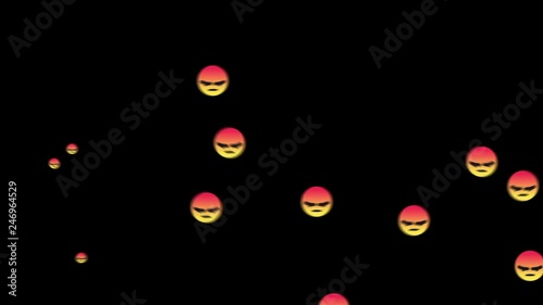 Social Network Emoji Reactions with Alpha Channel