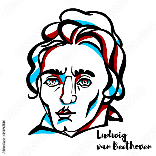Ludwig van Beethoven Portrait