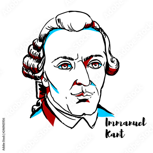 Immanuel Kant Portrait