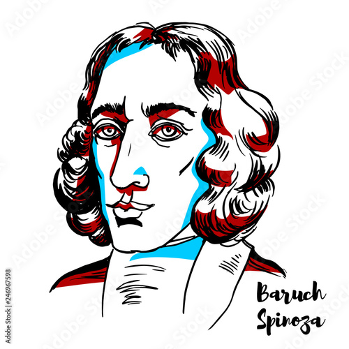 Baruch Spinoza Portrait