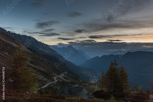 Die wunderbare Welt des Wallis im Herbst