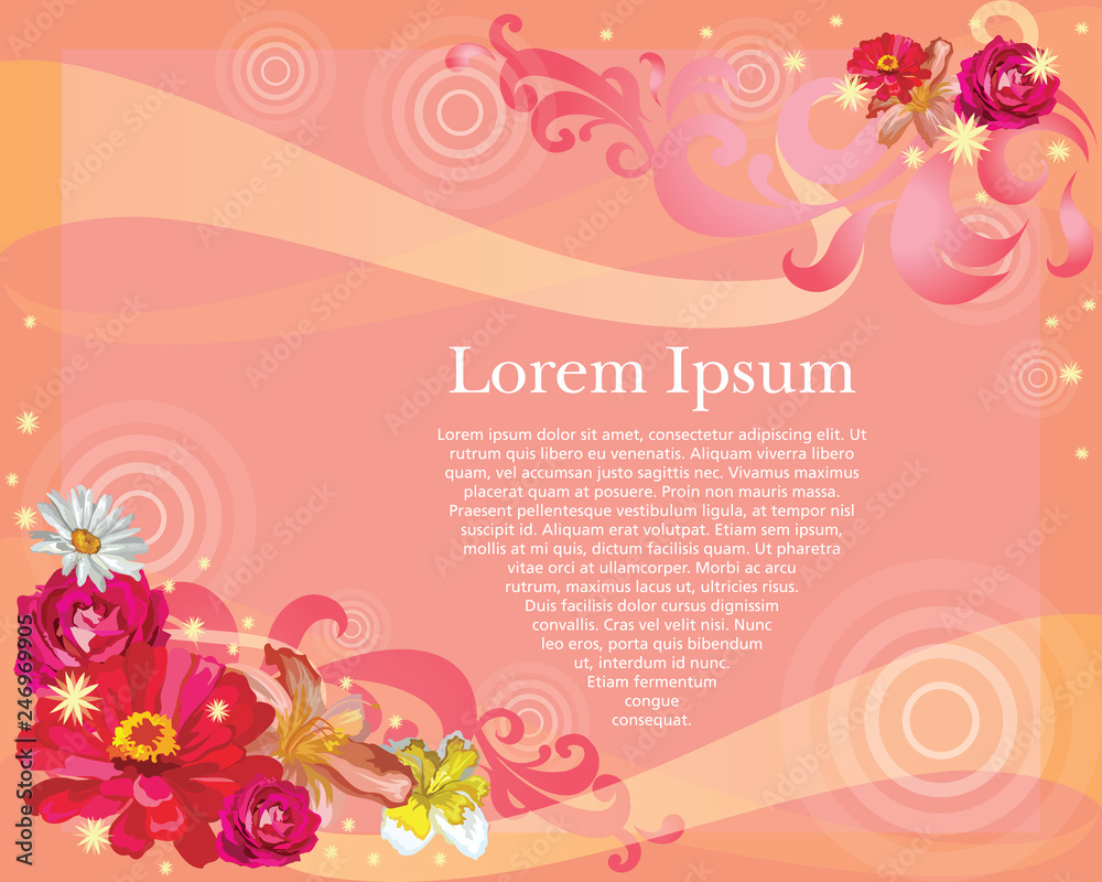 Naklejka premium Valentines day post card 8