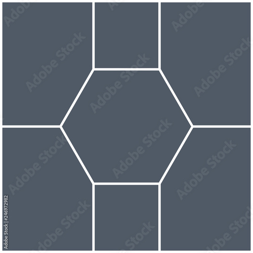 Montage collage photo frame template. Image picture background montage poster design