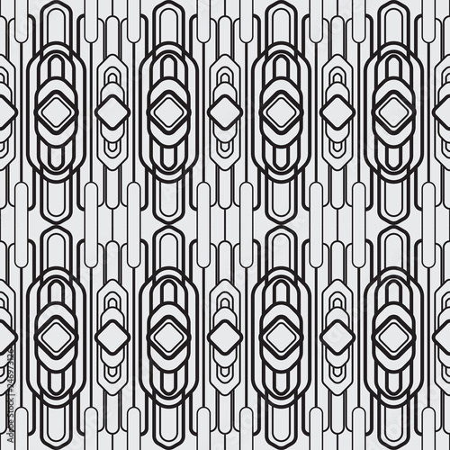 Abstract art modern geometric seamless pattern