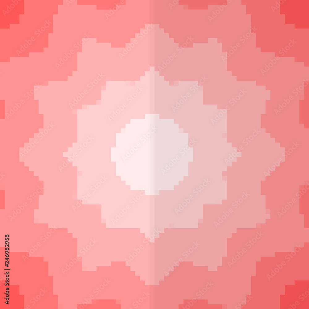 Fototapeta premium Pixel art background. Vector illustration