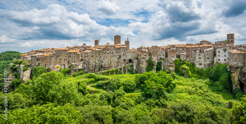 Vitorchiano, medieval italian village in Viterbo Province, Lazio, Italy.