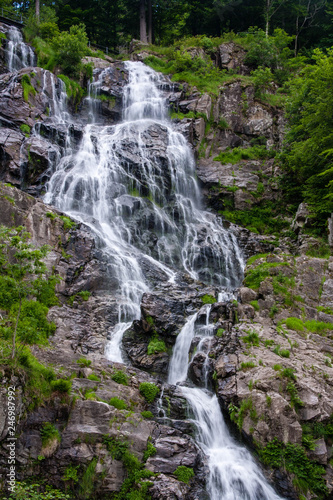 Todtnauer Wasserfall - romantic waterfall in the black forest