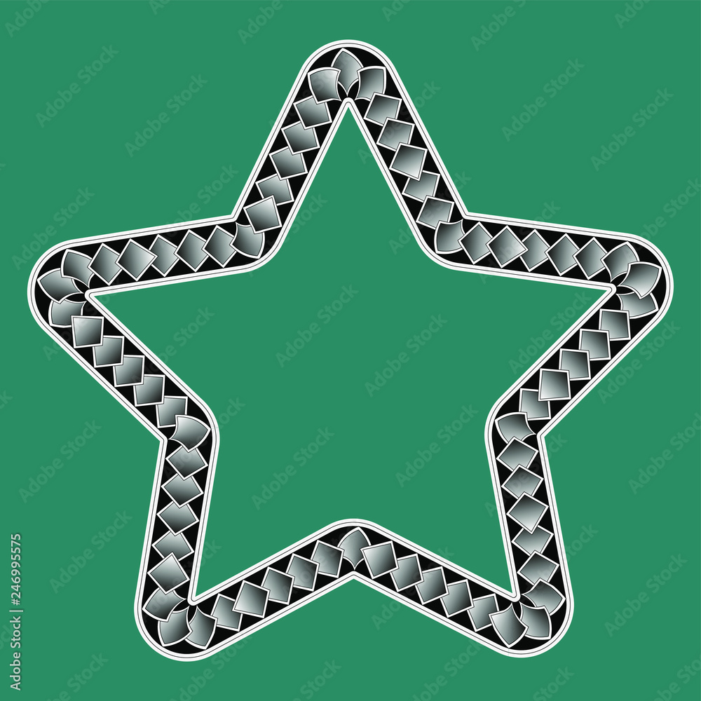 Polynesian Style Ornament. Tongan pattern. Vector illustration.