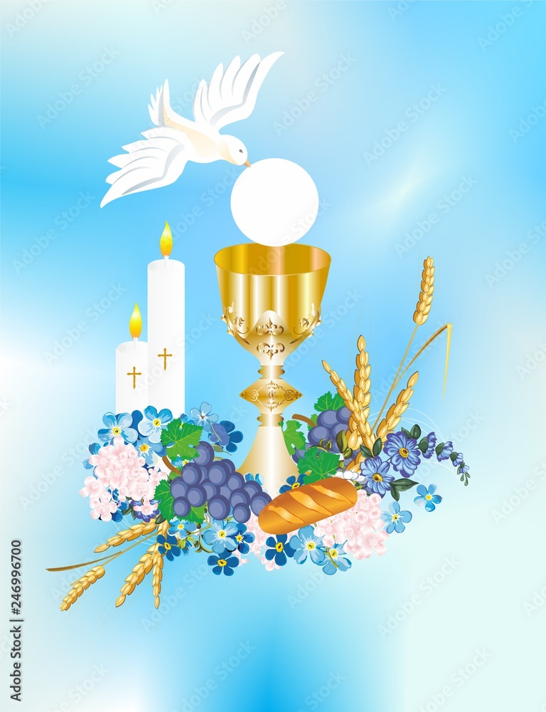 First Holy Communion Background