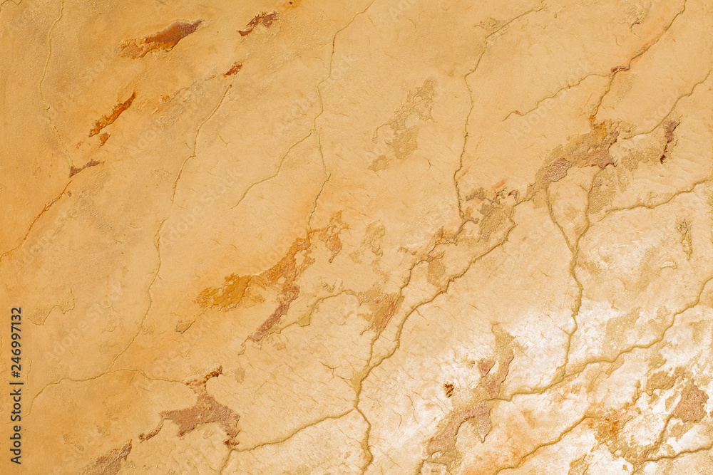 Obraz premium Beautiful, abstract, bright, colored surface of the plaster wall as a background and texture. Possible to use as a stylized surface with space for text