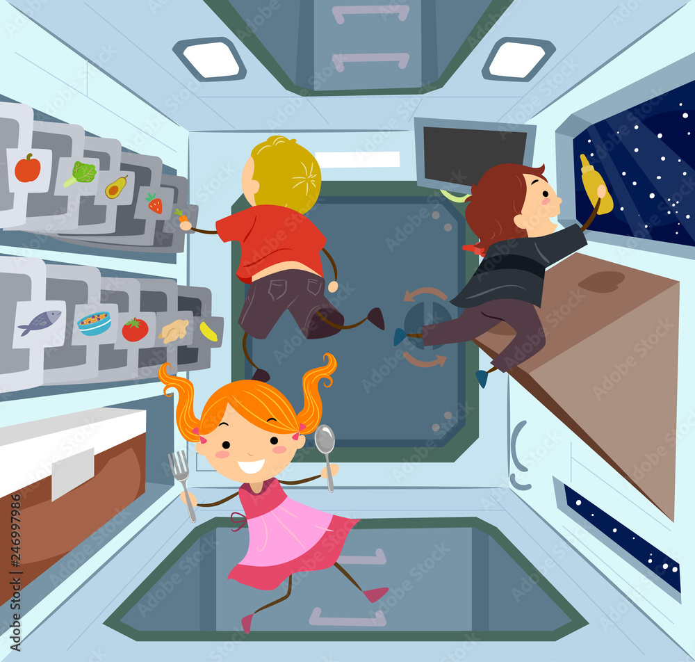 space station kitchen