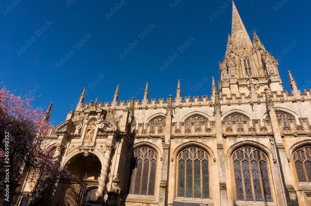 University Church of St Mary the Virgin in Oxford City, United Kingdom 