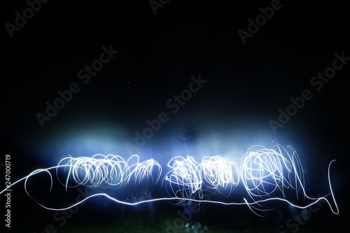 Light Trails in the night