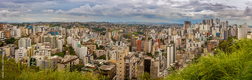 Brazil journey. The beauty of urban jungle. Belo Horizonte .Brazil .