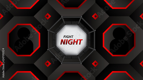 MMA background