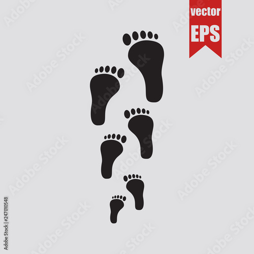 Step icon.Vector illustration.