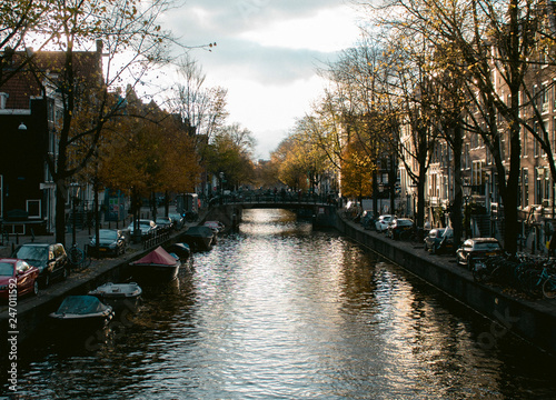 Amsterdam canal. © Тина Кукина