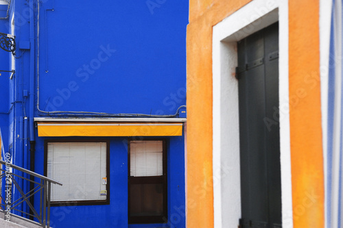 Typical painted houses in Burano