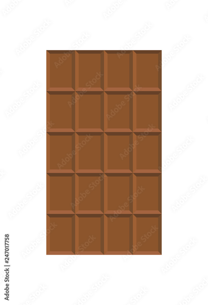 Chocolate bar vector. Chocolate bar vector.