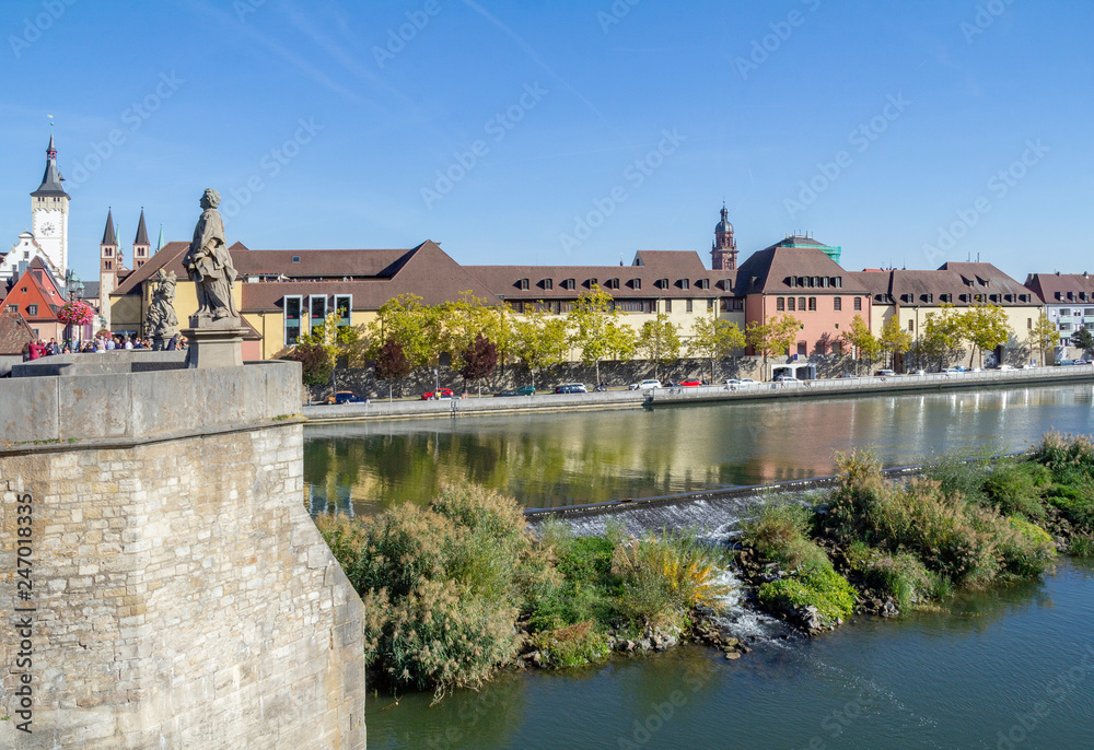 Obraz premium Wuerzburg we Frankonii