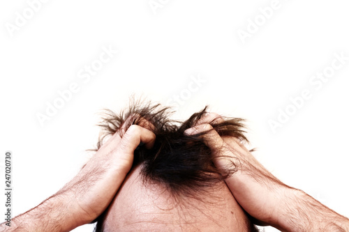 Haare raufen