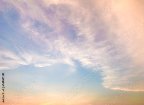 Sky with Vintage Tones,Warm tones © pongpisit