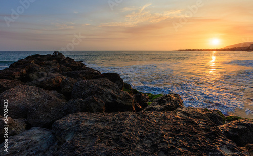 HDR Beach Sunset © Bruce