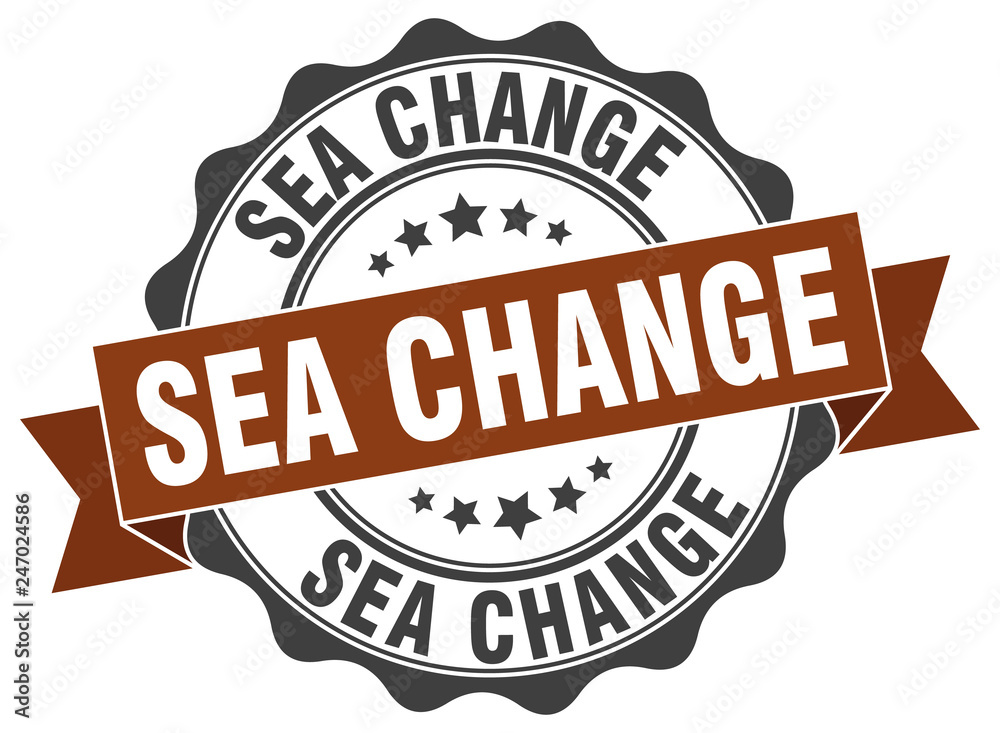 sea change stamp. sign. seal