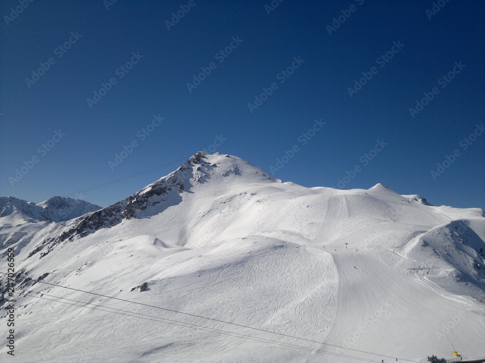 Snowy Landscape / Schnee Landschaft Arosa Station