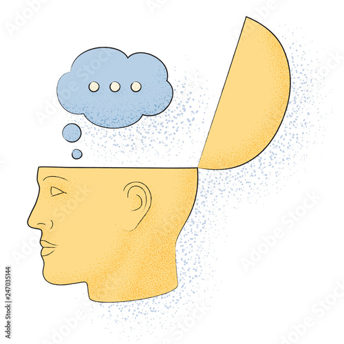Symbolic drawing of the knowledge of philosophy